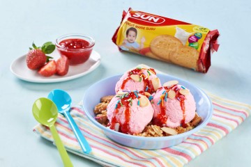 Crunchy Sun Marie Ice Cream